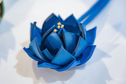Fleur de lotus bleue